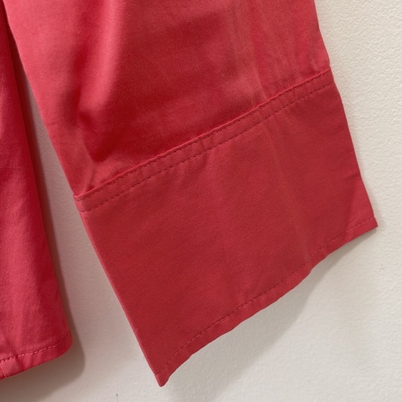 Banana Republic Tops Womens Medium Orange button down long sleeves shirt - Picture 6 of 9